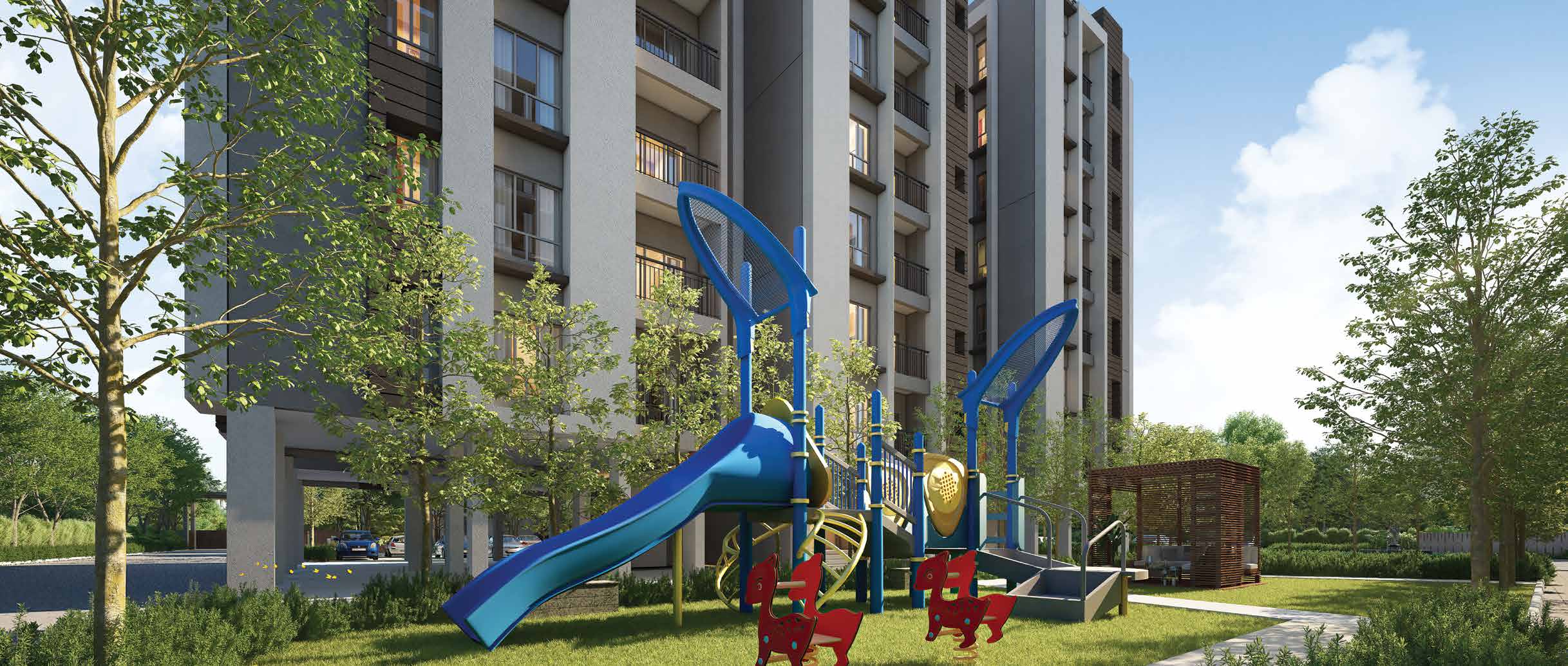 Srijan Eternia outdoor children play area